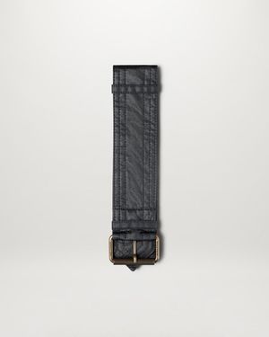 Belstaff Men's replacement trialmaster belt waxed cotton - Mehrfarbig