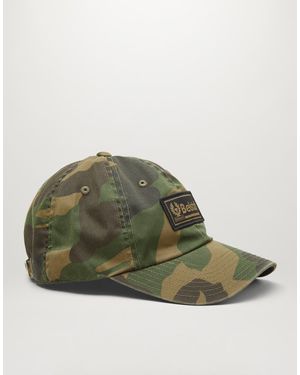 Belstaff Cappellino da baseball weekender cotton twill - Verde