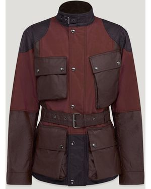 Belstaff Patchwork Trialmaster - Purple