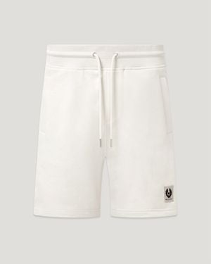 Belstaff Men's Sweatshorts Cotton Fleece - Natural