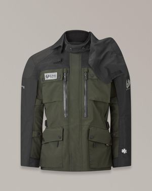 Belstaff Long Way Up Motorcycle Jacket - Green