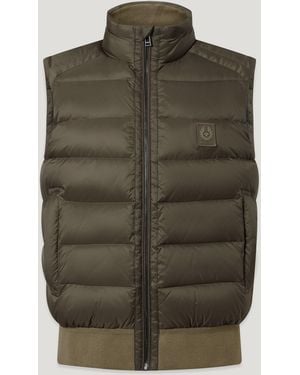 Belstaff Men's Compound Gilet Down Filled Nylon - Green
