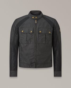 Belstaff Temple Motorcycle Jacket - Gray