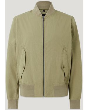 Belstaff Men's Carrier Jacket Compact Technical Cotton - Green