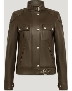 Belstaff Gangster Jacket - Green