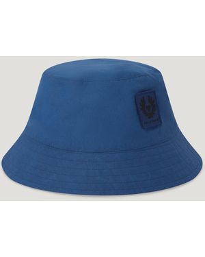Belstaff Cappello Da Pescatore Ripstop Delta - Blu