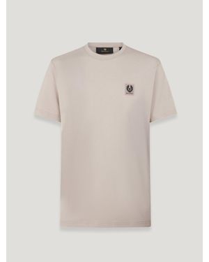 Belstaff T-Shirt Cotton Jersey - Natural