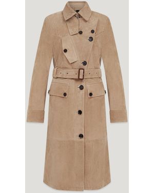 Belstaff Tt Trench Coat - Natural