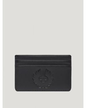 Belstaff Wheatle Card Holder Smooth Leather - Black