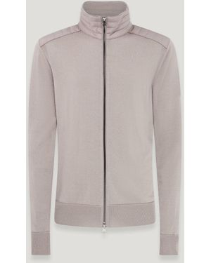 Belstaff Kelby Zip Cardigan - Natural