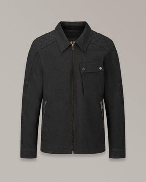 Belstaff Outrider Motorcycle Overshirt - Black