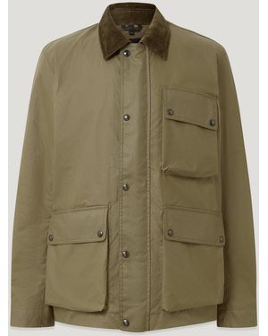 Belstaff Men's Incline Jacket Waxed Cotton - Green