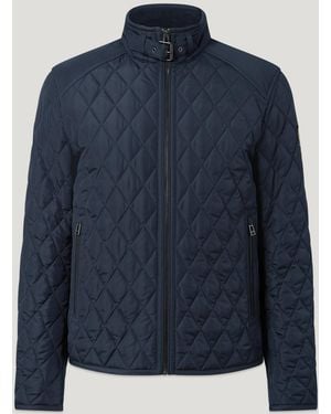 Belstaff Men's Pembroke Jacket Quilted Recycled Nylon - Blue