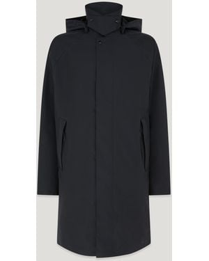 Belstaff Abrigo Force Para Hombre Tritech Shell - Azul