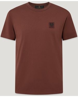 Belstaff Men's T-shirt Cotton Jersey - Brown