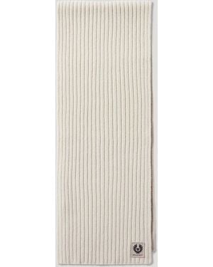 Belstaff Unisex Watch Scarf Lambswool - White