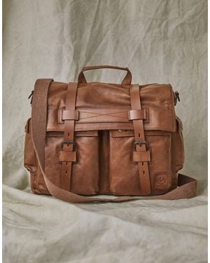 Belstaff Colonial Messenger Shoulder Bag - Brown