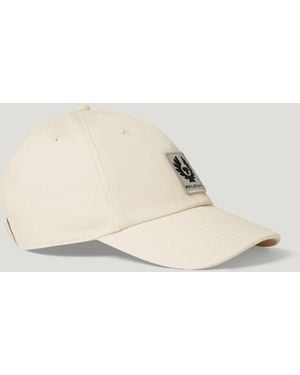 Belstaff Unisex Phoenix Logo Cap Cotton - Natural