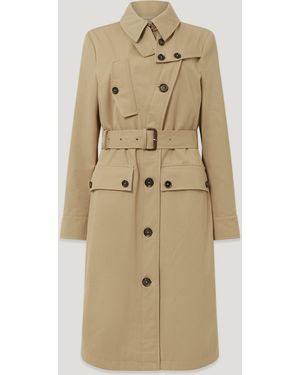 Belstaff Tt Trench Coat - Natural