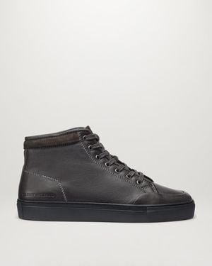 Belstaff Rally High Top Trainers - Black