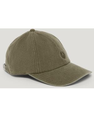 Belstaff Unisex Street Cap Fade Out Cotton Canvas - Green