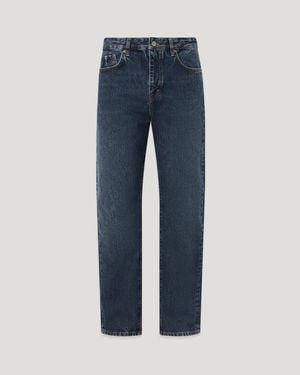 Belstaff Men's B48 Jean Washed Denim Indigo Size W30l32 - Blue