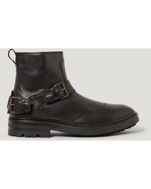 Belstaff Men's Trialmaster Boot Smooth Leather - Black