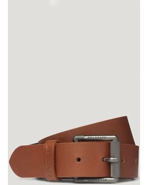 Belstaff Unisex Roller Buckle Belt Calf Leather - Brown