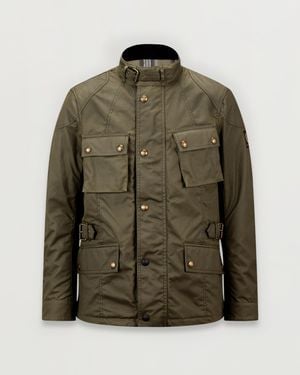Belstaff Crosby Motorcycle Jacket - Green