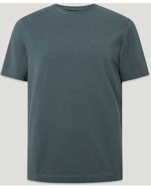 Belstaff Men's Alloy T-shirt Cotton Jersey - Blue