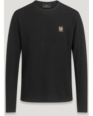 Belstaff Long Sleeved T-shirt - Black