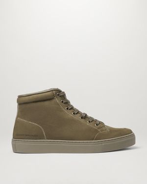 Belstaff Rally High Top Sneakers - Green
