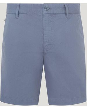 Belstaff Pantaloncini Rally Uomo Cotone Tinto - Blu