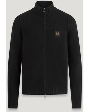 Belstaff Watch Zip Cardigan - Black