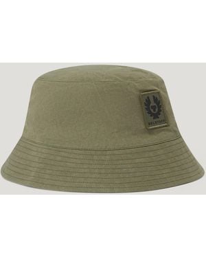 Belstaff Cappello Da Pescatore Ripstop Delta - Verde