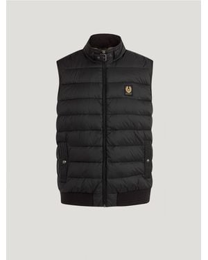 Belstaff Circuit Padded Gilet - Black