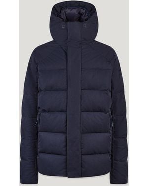Belstaff Men's Apex Jacket Cotton Gabardine - Blue