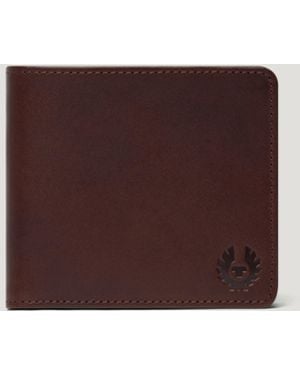 Belstaff Hanchurch Bifold Wallet Smooth Leather - Purple