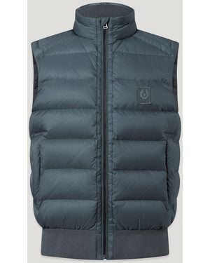 Belstaff Men's Compound Gilet Down Filled Nylon - Blue
