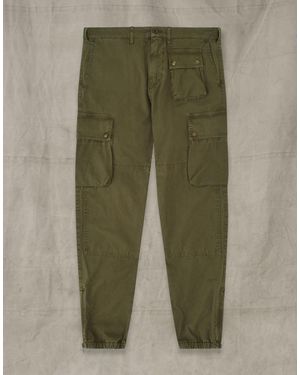 Belstaff Trialmaster Cargo Cotton Trousers - Green