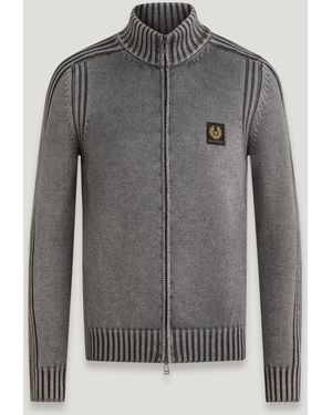 Belstaff Watch Zip Cardigan - Grey
