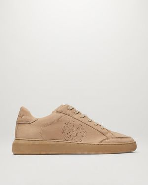 Belstaff Track Low Top Trainers - Natural