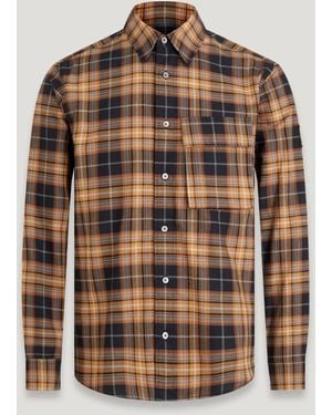 Belstaff Scale Shirt - Brown