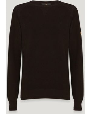 Belstaff Guide Crewneck Sweater - Black