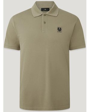 Belstaff Men's Polo Cotton Pique - Green