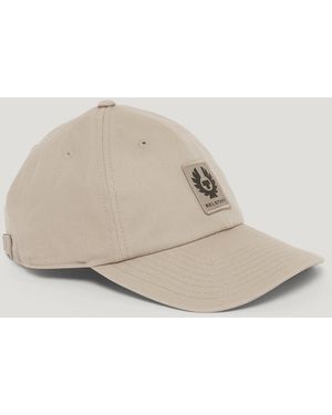 Belstaff Unisex Phoenix Logo Cap Cotton - Natural