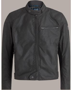 Belstaff Stealth Ariel Motorcycle Jacket - Grey