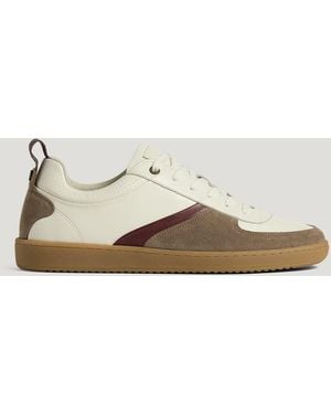 Belstaff Men's Croft Trainer Nappa Leather - Natural