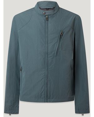 Belstaff Men's Chase Jacket Alpha Nylon - Blue
