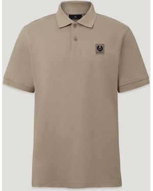 Belstaff Men's Polo Cotton Pique - Natural